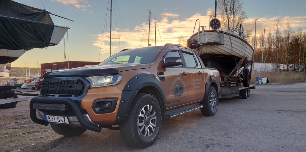 Båttransport till och från Munkedal