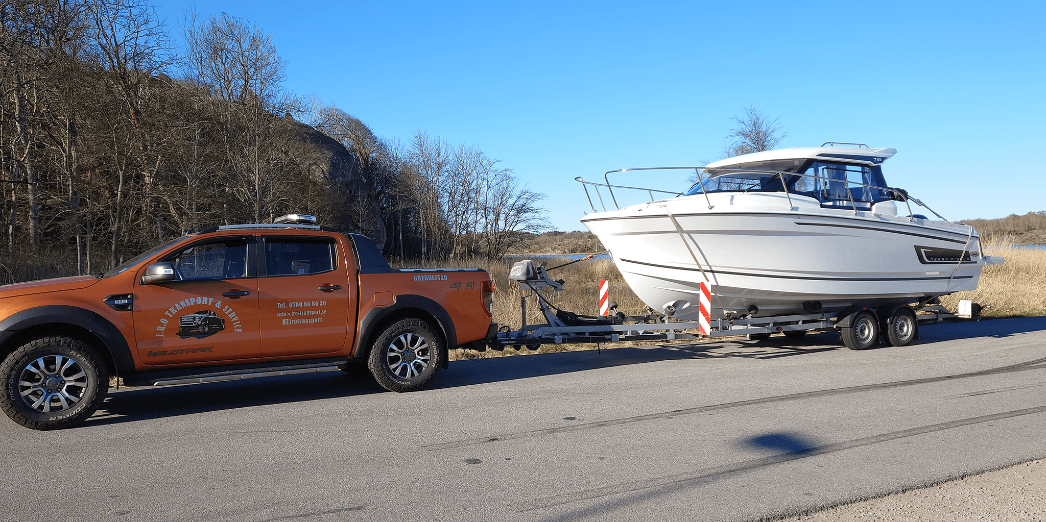 Båttransport till och från Uddevalla